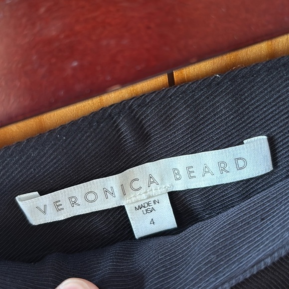 Veronica Beard Black Textured Pants - Picture 4 of 7